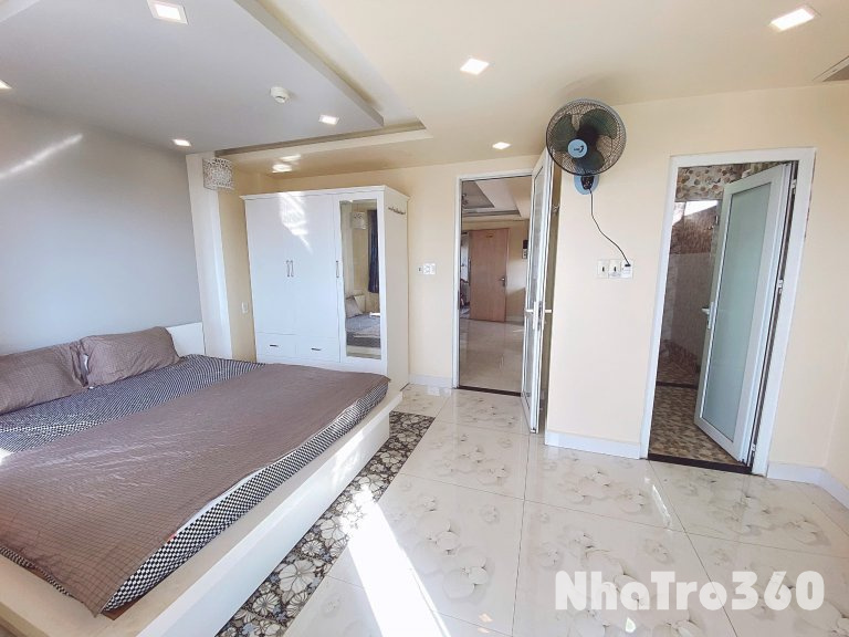 Cho thuê căn hộ 1 Phòng ngủ Cửa sổ Q8 gần cầu chữ Y, công viên Dạ Nam