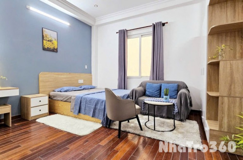 Cho Thuê Căn Hộ 1 Phòng Ngủ Tách Bếp Cửa Sổ Thoáng Gần Chùa Pháp Hoa