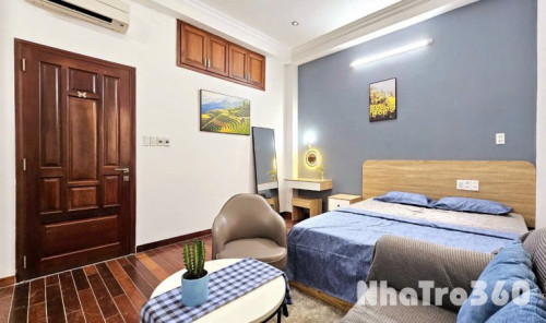 Cho Thuê Căn Hộ 1 Phòng Ngủ Tách Bếp Cửa Sổ Thoáng Gần Chùa Pháp Hoa
