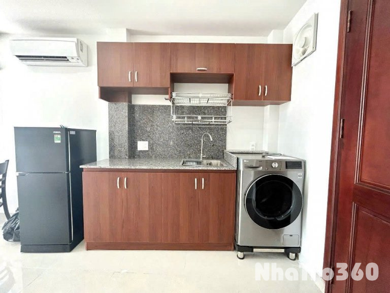 Cho thuê căn hộ Studio Cửa sổ, Máy giặt riêng Q10 gần Viettel Tower