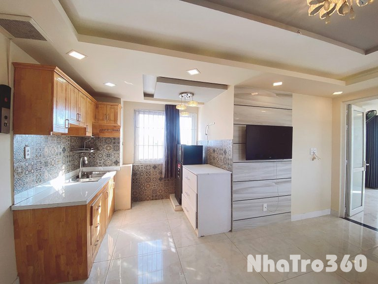 Cho thuê căn hộ 1 Phòng ngủ Cửa sổ Q8 gần cầu chữ Y, công viên Dạ Nam