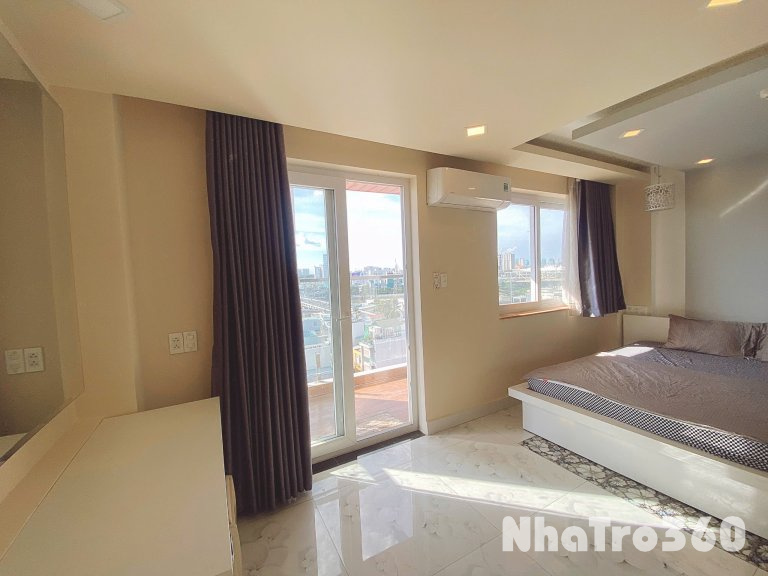 Cho thuê căn hộ 1PN, ban công, Q8 || đường Dạ Nam || gần cầu Nguyễn Văn Cừ, cầu Chữ Y, Công viên Dạ Nam