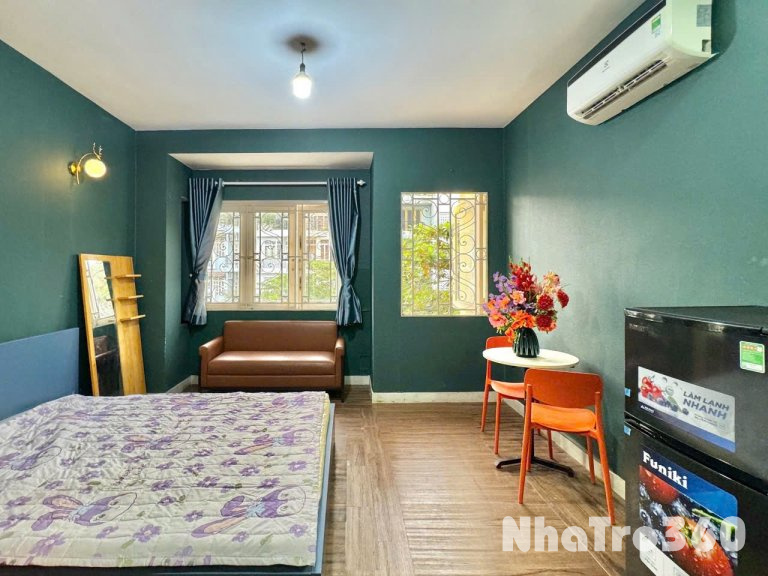 Cho thuê căn hộ Studio Cửa sổ Q8 gần Parc Mall, cầu Chánh Hưng