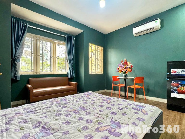 Cho thuê căn hộ Studio Cửa sổ Q8 gần Parc Mall, cầu Chánh Hưng