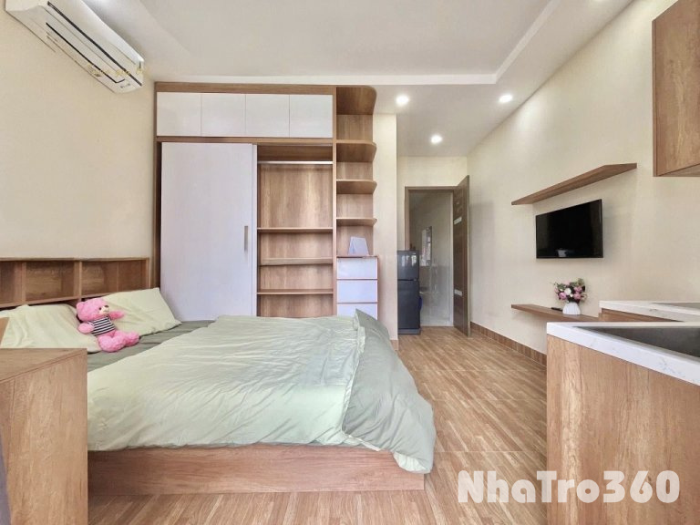 Studio full nội thất BANCOL rộng rãi sieud gió