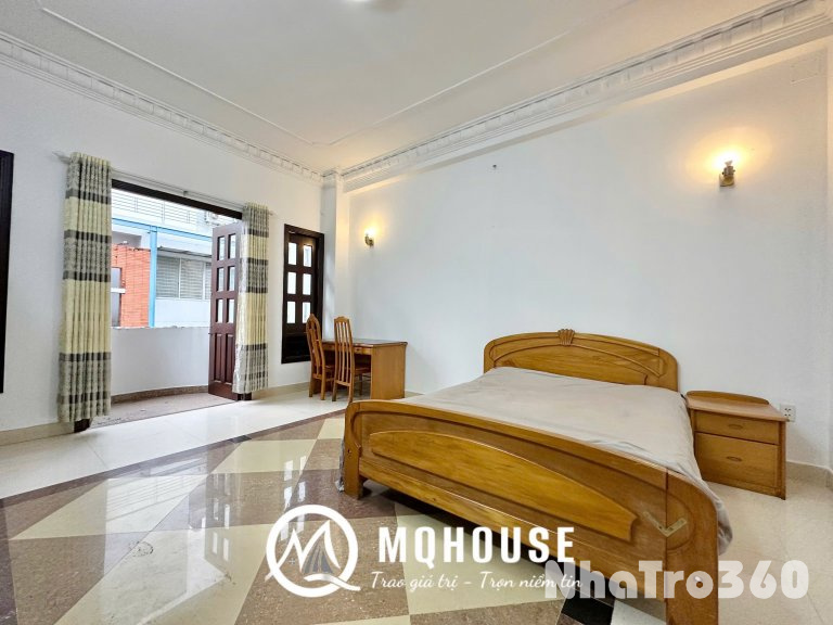 Cho thuê căn hộ Studio Ban công Q1 gần Hồ Con Rùa, công viên Lê Văn Tám, ĐH Kinh tế UEH