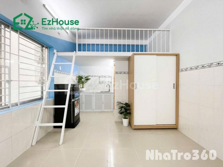 Full nội thất, cửa sổ lớn, có gác, quận Tân Phú