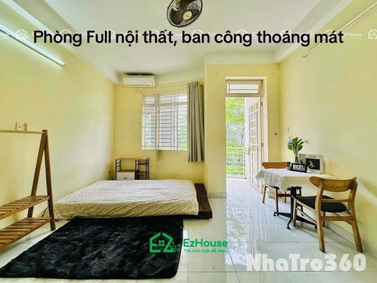 Full nội thất, ban công, quận 6 mặt tiền