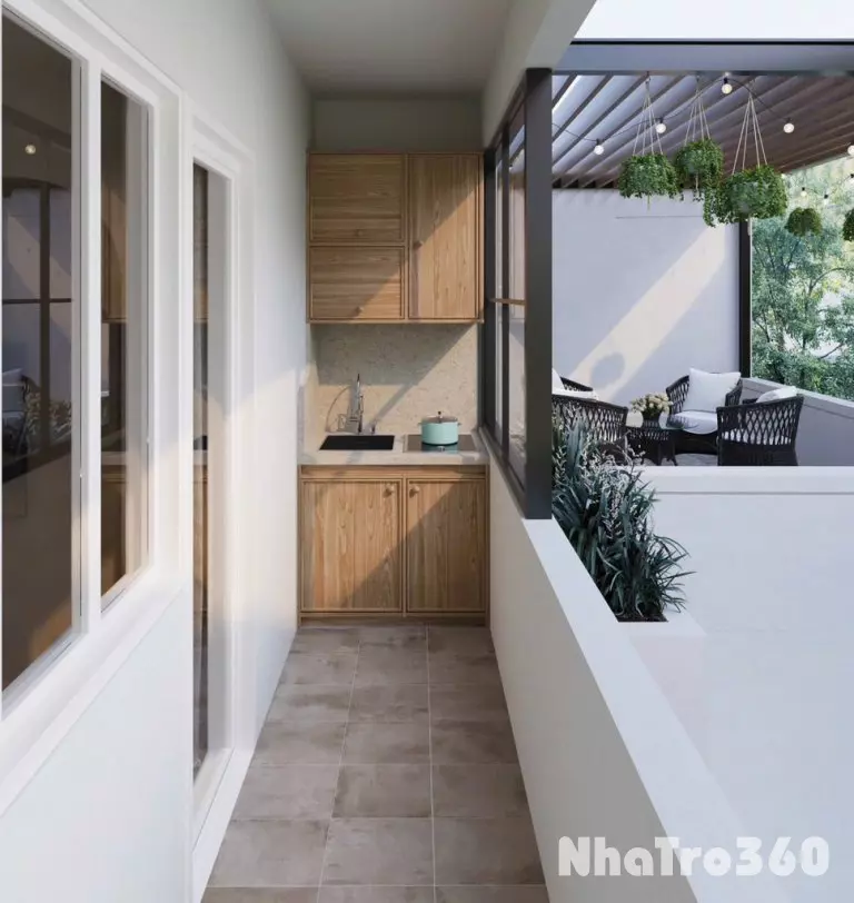 Nội thất như hình, studio cửa sổ, tự do