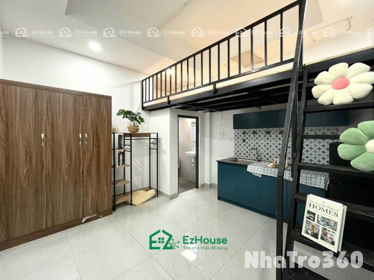 Full nội thất, cách VHU 7p, có gác, Tân Phú