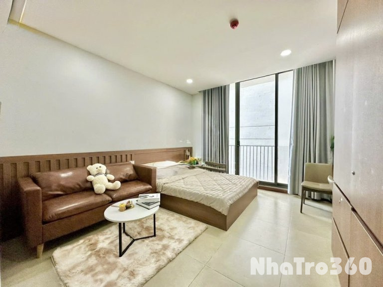 Căn hộ studio siêu chill full nội thất ban công