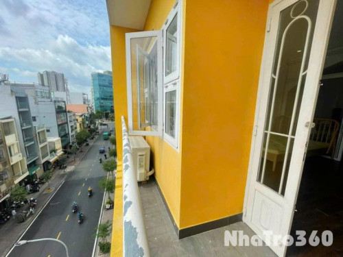 CĂN HỘ CHO THUÊ  1PN BAN CÔNG GẦN TẠI Q4