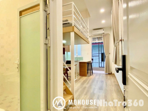 Cho thuê căn hộ Duplex Ban công thoáng Q10 gần toà nhà Viettel, vòng xoay Dân Chủ
