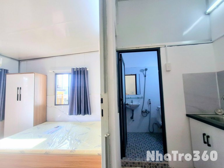 Cho thuê căn hộ Studio tách bếp, ban công, giá rẻ Q10 gần ĐH Kinh tế UEH