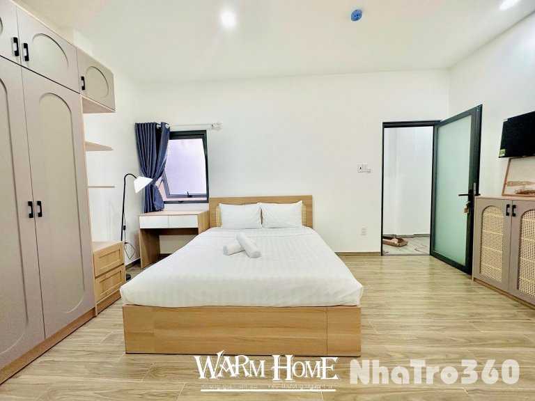 Bóc seal căn hộ studio/duplex nội thất cao cấp quận Phú Nhuận gần công viên Gia Định, sân bay Tân Sơn Nhất, ĐH Tài chính - Marketing