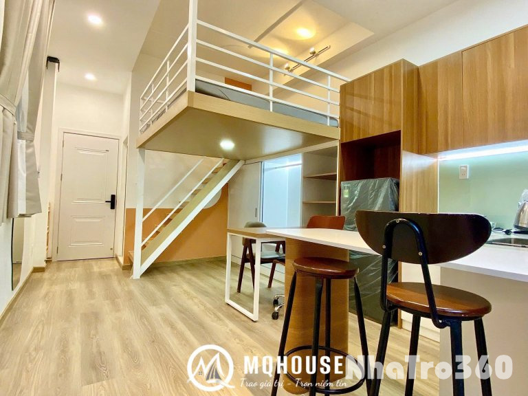 Cho thuê căn hộ Duplex Ban công thoáng Q10 gần toà nhà Viettel, vòng xoay Dân Chủ