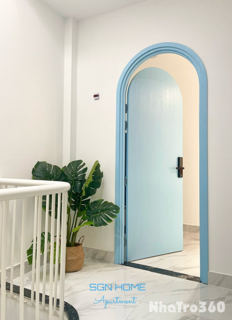 Căn hộ studio ban công full nội thất gần sân bay Tân Sơn Nhất, bệnh viện Tâm Anh, ĐH Swinburne,...