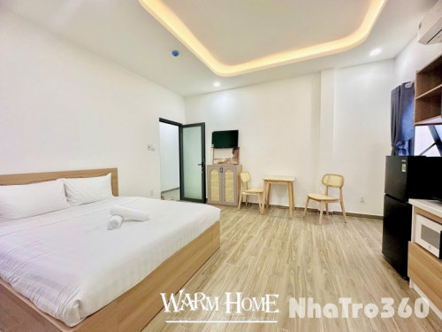 Bóc seal căn hộ studio/duplex nội thất cao cấp quận Phú Nhuận gần công viên Gia Định, sân bay Tân Sơn Nhất, ĐH Tài chính - Marketing