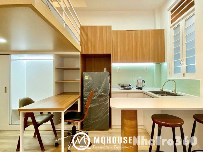 Cho thuê căn hộ Duplex Ban công thoáng Q10 gần toà nhà Viettel, vòng xoay Dân Chủ