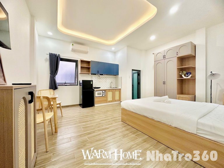 Bóc seal căn hộ studio/duplex nội thất cao cấp quận Phú Nhuận gần công viên Gia Định, sân bay Tân Sơn Nhất, ĐH Tài chính - Marketing