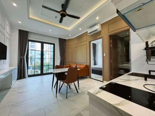 CHO THUÊ CĂN HỘ 1PN CAO CẤP NGAY TRUNG TÂM QUẬN 1 – VIEW CỰC THOÁNG