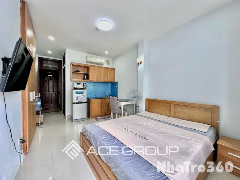 🏠Cho thuê căn hộ Studio Ban công Q1 gần công viên 23 tháng 9, vòng xoay Cống Quỳnh