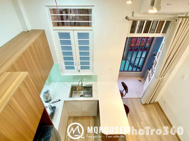 Cho thuê căn hộ Duplex Ban công thoáng Q10 gần toà nhà Viettel, vòng xoay Dân Chủ