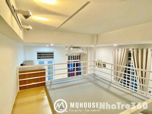 Cho thuê căn hộ Duplex Ban công thoáng Q10 gần toà nhà Viettel, vòng xoay Dân Chủ