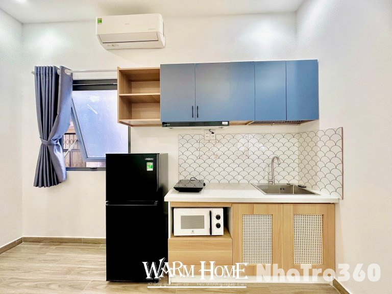 Bóc seal căn hộ studio/duplex nội thất cao cấp quận Phú Nhuận gần công viên Gia Định, sân bay Tân Sơn Nhất, ĐH Tài chính - Marketing