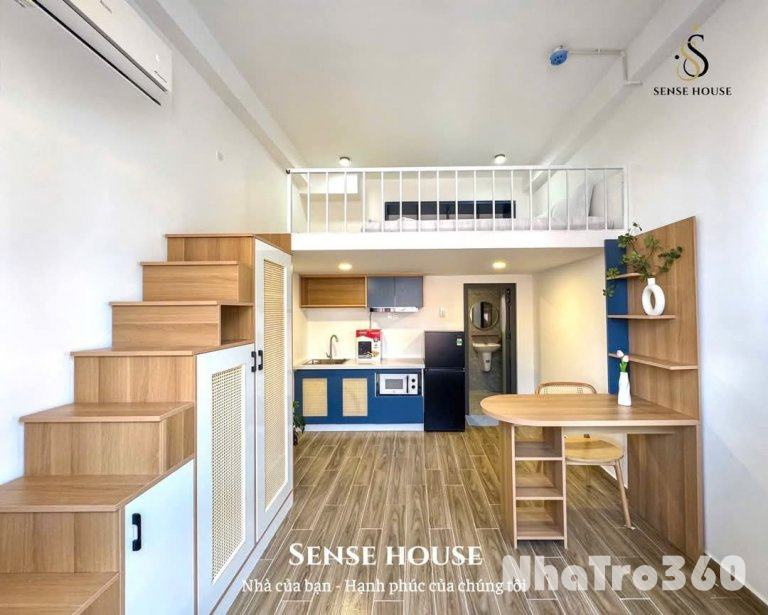 Bóc seal căn hộ studio/duplex nội thất cao cấp quận Phú Nhuận gần công viên Gia Định, sân bay Tân Sơn Nhất, ĐH Tài chính - Marketing