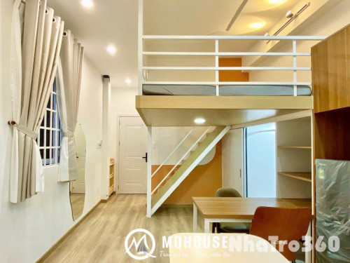 Cho thuê căn hộ Duplex Ban công thoáng Q10 gần toà nhà Viettel, vòng xoay Dân Chủ