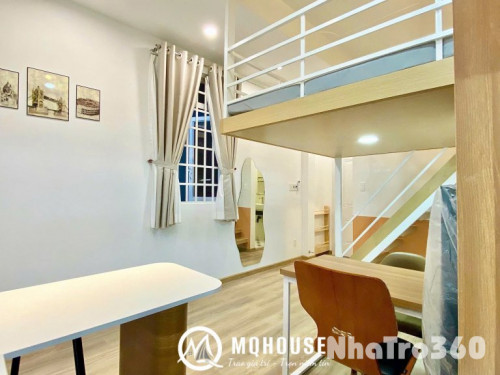 Cho thuê căn hộ Duplex Ban công thoáng Q10 gần toà nhà Viettel, vòng xoay Dân Chủ