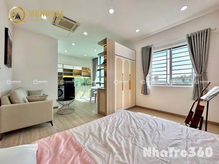 Căn hộ tách bếp full nội thất Tôn Đản Quận 4