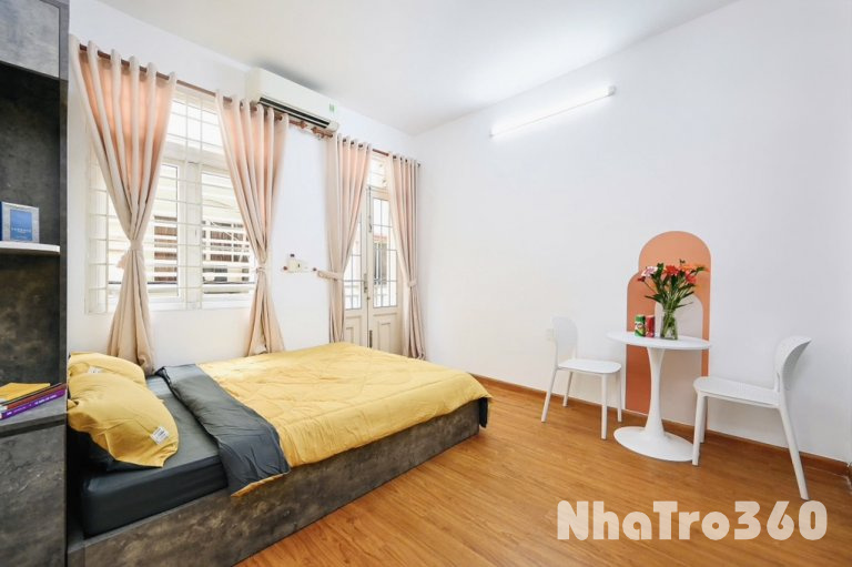 Studio có ban công và máy giặt riêng Tân Bình
