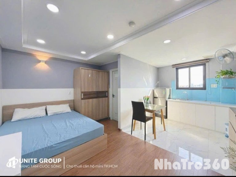 CĂN HỘ FULL NỘI THẤT NGAY TRUNG TÂM QUẬN 10 GẦN CÔNG TRƯỜNG DÂN CHỦ