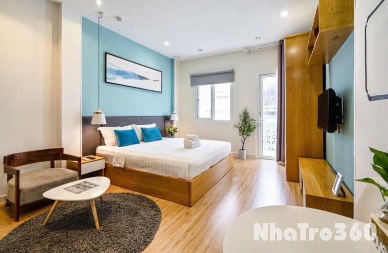 CĂN HỘ BAN CÔNG FULL NỘI THẤT QUẬN 1 GẦN CÔNG VIÊN TAO ĐÀN