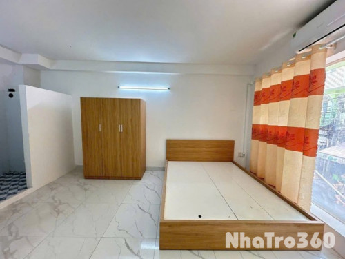 Phòng 3tr5 quận 6, Full nội thất, cửa sổ lớn