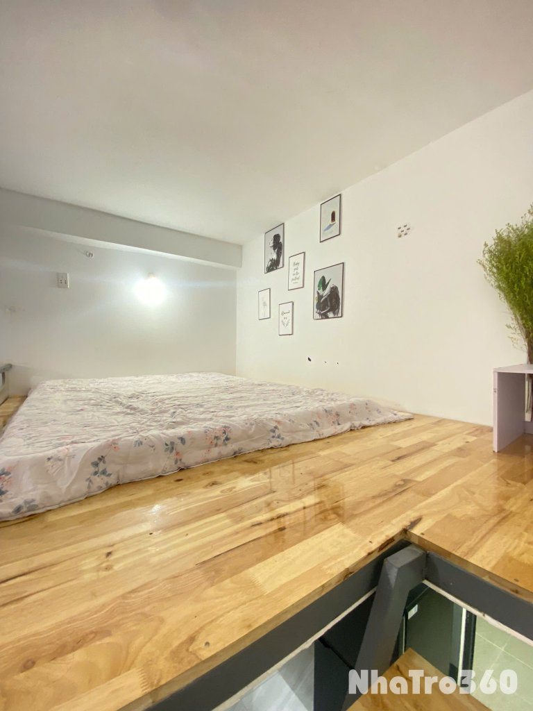 Duplex gác cao, rộng rãi full nội thất ngay Etown Cộng Hòa, chợ Hoàng Hoa Thám quận Tân Bình