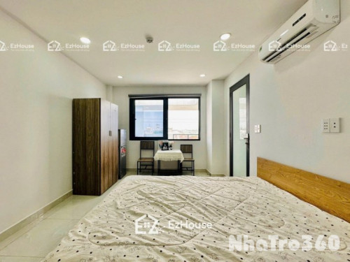 Ban công cực lớn, mặt tiền quận 6, Full nội thất