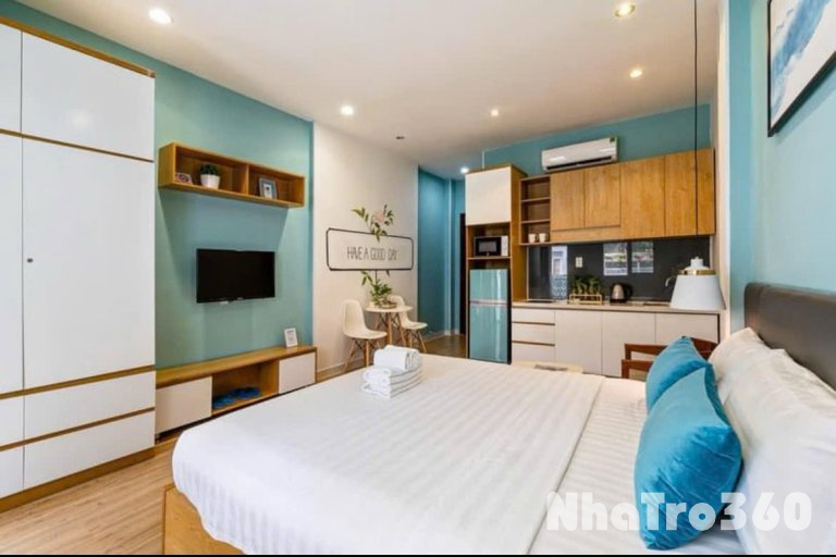 CĂN HỘ BAN CÔNG FULL NỘI THẤT QUẬN 1 GẦN CÔNG VIÊN TAO ĐÀN