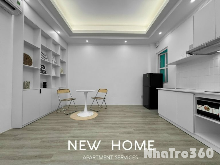 CĂN HỘ 1PN TONE TRẮNG CỔ ĐIỂN GẦN NHÀ THỜ TÂN ĐỊNH