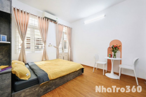 Studio có ban công và máy giặt riêng Tân Bình