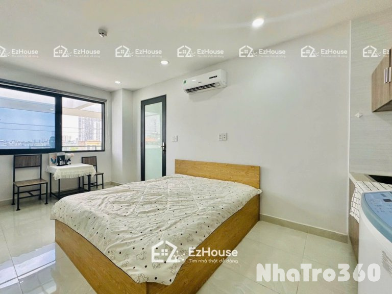 Ban công cực lớn, mặt tiền quận 6, Full nội thất