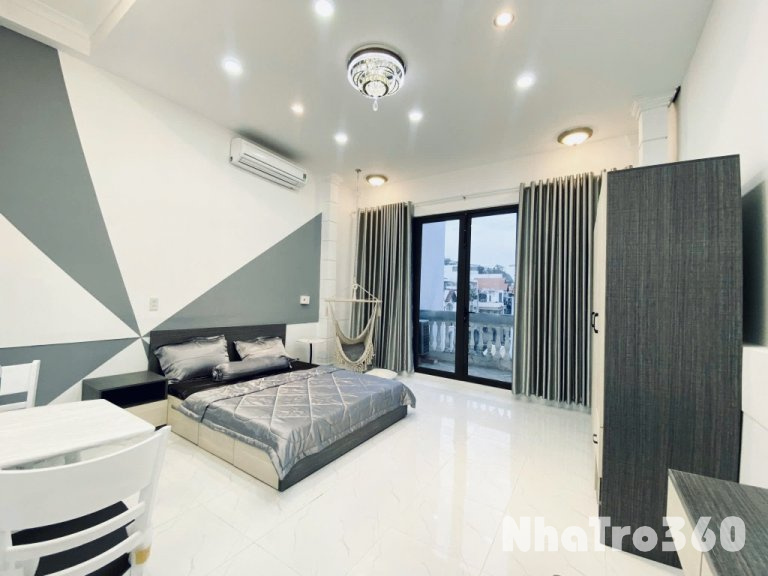 Cho thuê studio 35m2 tách bếp có ban công rộng