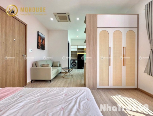 Căn hộ tách bếp full nội thất Tôn Đản Quận 4