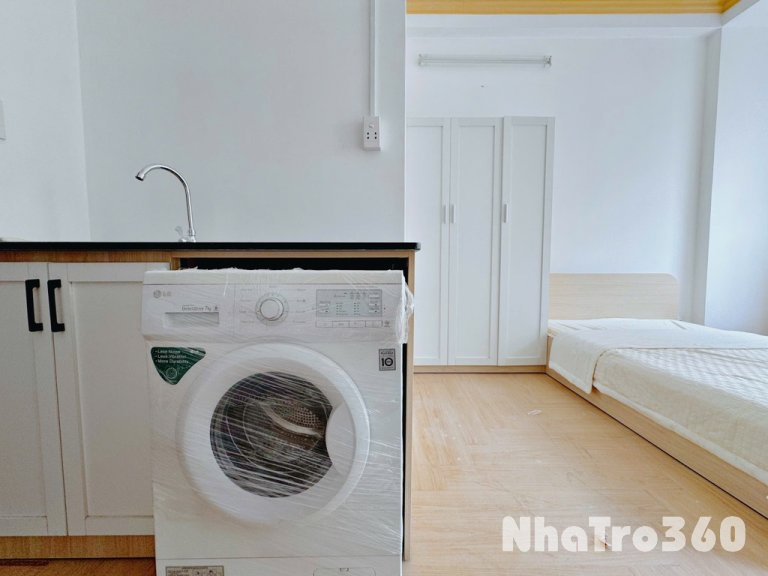 STUDIO BAN CÔNG 35M2 MÁY GIẶT RIÊNG NGAY ETOWN TB