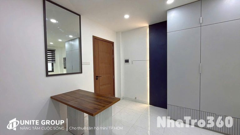 CĂN HỘ CHO THUÊ STUDIO TÁCH BẾP VỪA HOÀN THÀNH TẠI Q10 GẦN CÔNG TRƯỜNG DÂN CHỦ