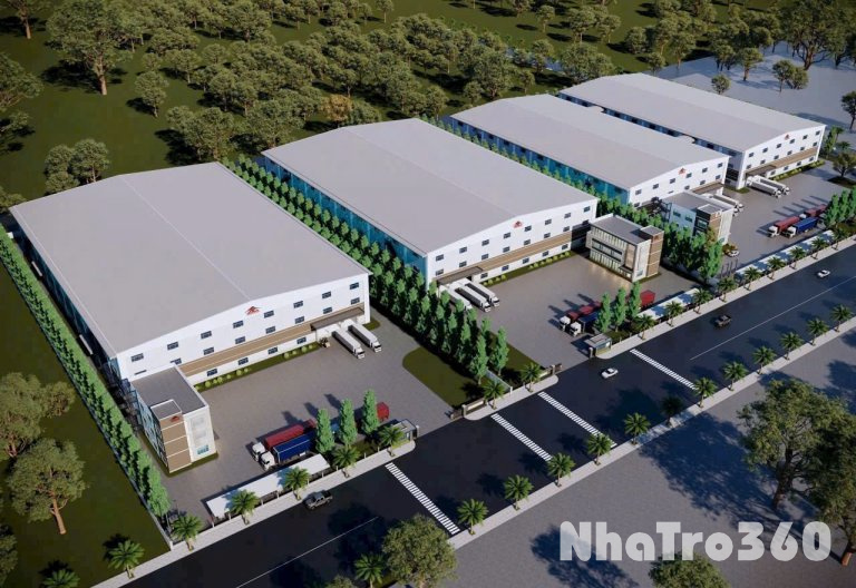 Cho Thuê Nhà Xưởng KCN Nam Tân Uyên Bình Dương  Diện Tích 59.500m²  PCCC Tự Động  Giá 3,8 USD/m²