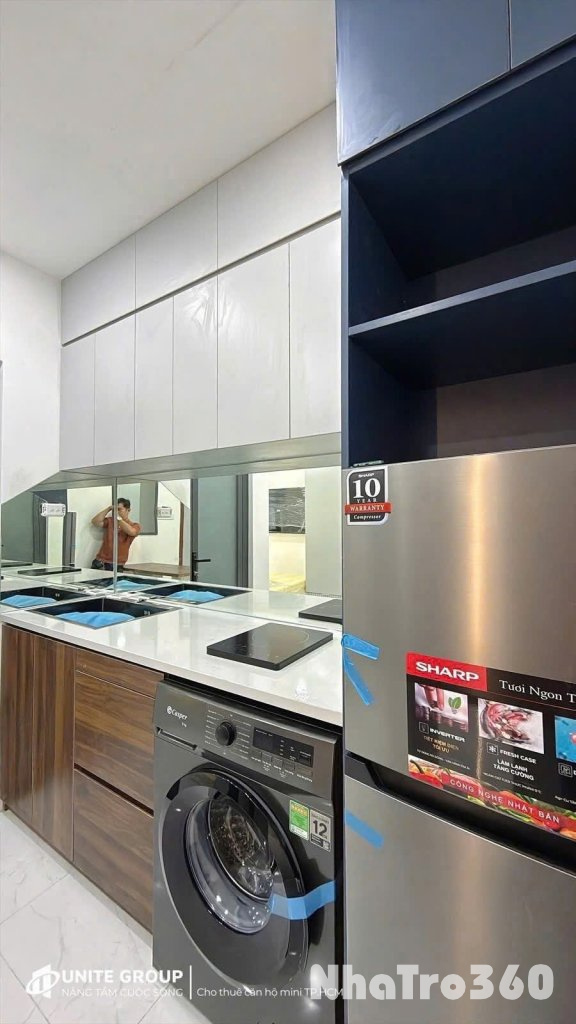 CĂN HỘ CHO THUÊ STUDIO TÁCH BẾP VỪA HOÀN THÀNH TẠI Q10 GẦN CÔNG TRƯỜNG DÂN CHỦ
