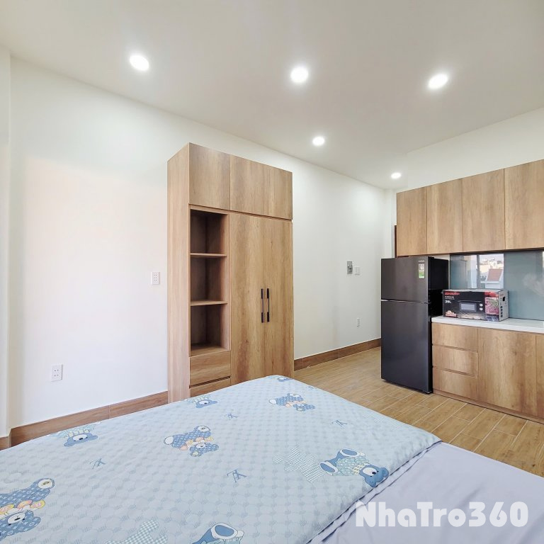 Cho thuê căn hộ 1PN, Q10 || đường Hồ Bá Kiện || gần Công viên Lê Thị Riêng, chợ Hoà Hưng, Go Miền Đông